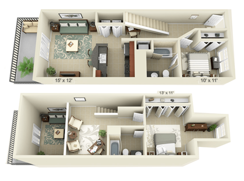 2BR study upper